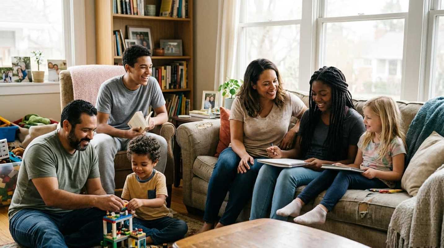 How to Navigate Blended Family Dynamics With Kids of Different Ages